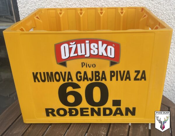 Gajba sa natpisom po želji