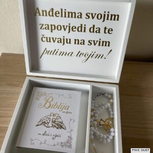 Poklon set s biblijom i krunicom